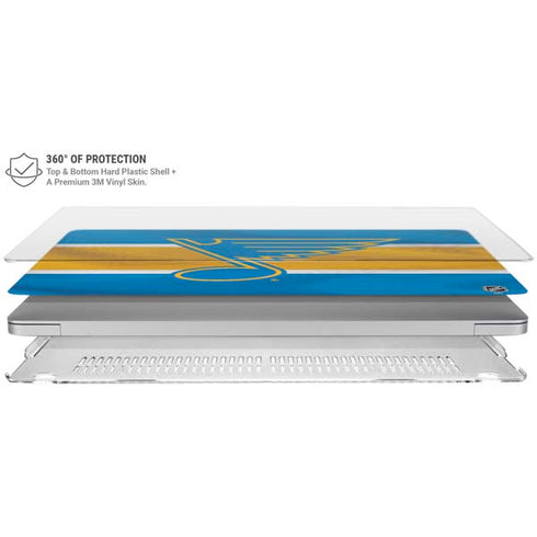 NHL St. Louis Blues Jersey MacBook Air 15in (2023-2025) Case plus Skin